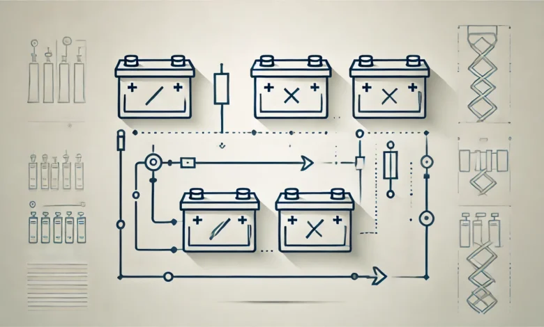 How To Connect Batteries In Series & Parallel