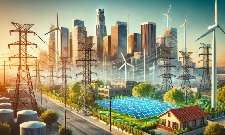 Los Angeles power companies