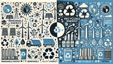 Differences Between Renewable and Recyclable Energy