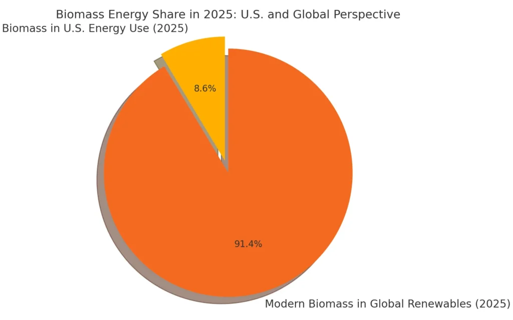 Biomass Energy Share in 2025: U.S. and Global Perspective